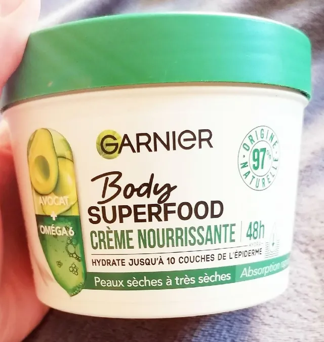 I find Garnier Superfood Avocado 🥑 Nourishing Cream to be