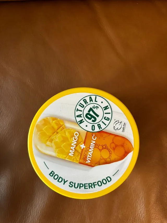 Garnier's Body Superfood Vitamin C and Mango Cream is a
