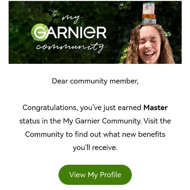 Yeah baby yeah! Thank you Garnier so much!!!  Dancing right