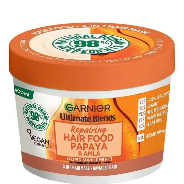 The Papaya Hair Food mask is my fave because it hydrates and