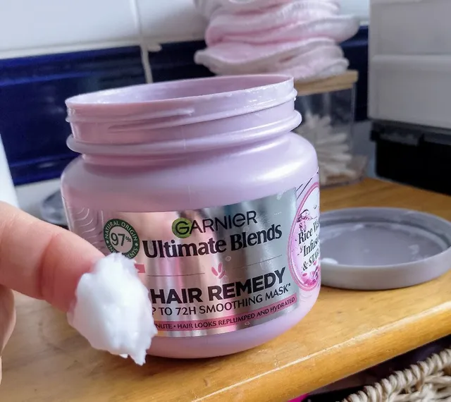 Garnier Ultimate Blends Rice Water Infusion and Starch Hair