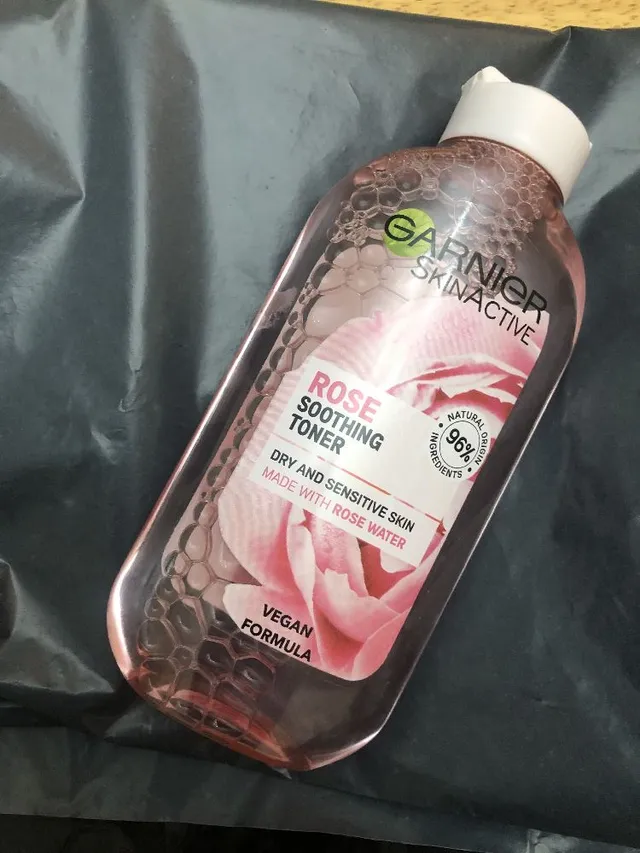#unboxing I have treated myself to the rose soothing toner