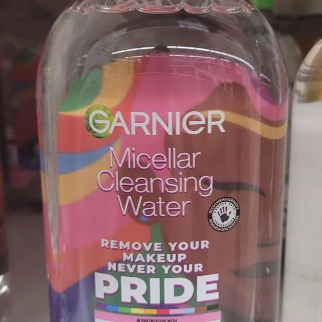 This Micellar Cleansing water takes "Pride" of place in my