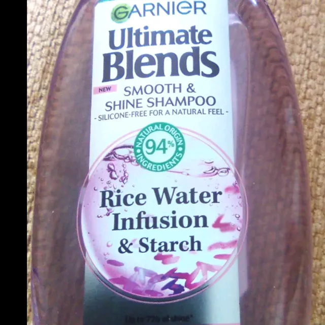 GARNIER ULTIMATE BLENDS RICE WATER INFUSION &amp; STARCH