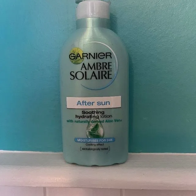 I like to use after sun lotion after my skin has been