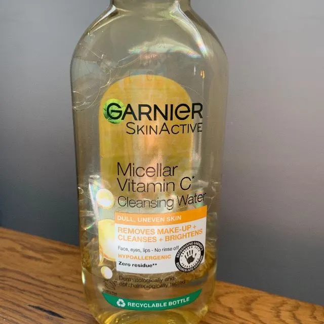 I’m nearly out of my favourite Garnier Vitamin C Micellar