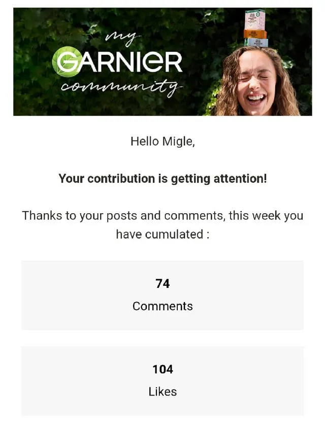 Thank you so much. 💚🌿🌿🌿 Every week is better and