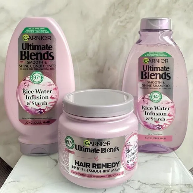 I received the Garnier Ultimate Blends Rice Water Infusion