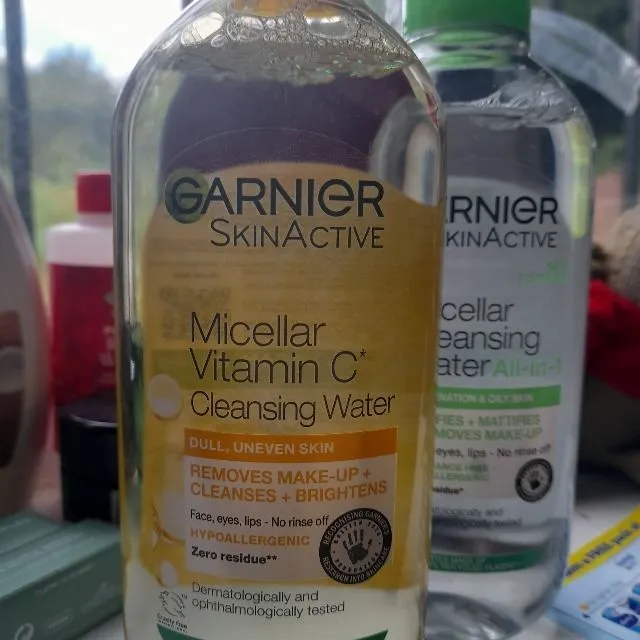 I've added the Vitamin C Micellar Water to my routine to