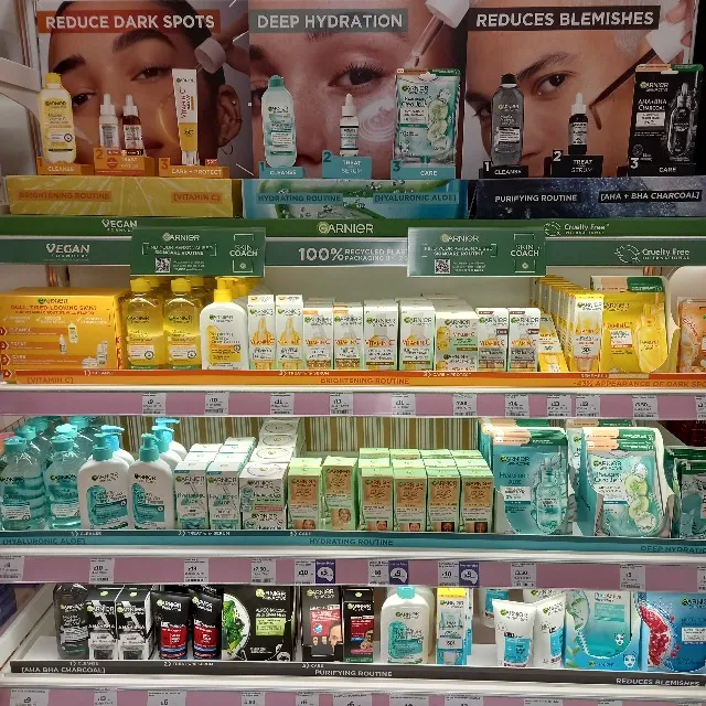 Saw this amazing Garnier display instore while shopping this