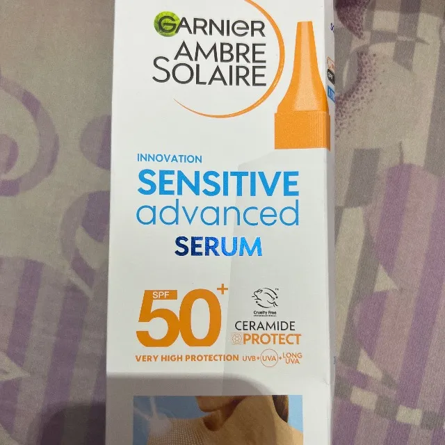 I recently got the garnier sensitive advanced serum just to