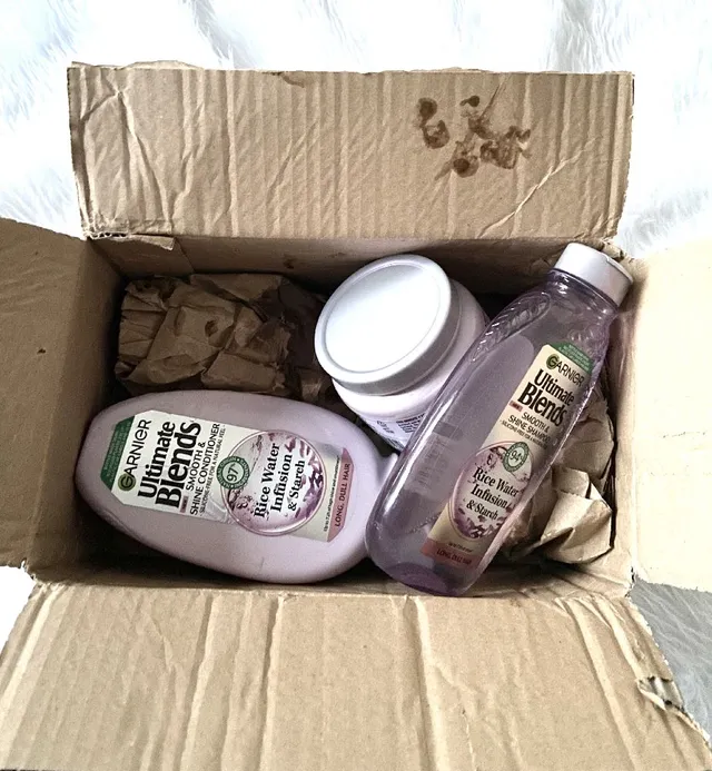 Got my package 📦, but unfortunately the shampoo was opened