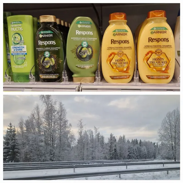Last day in Finland and I spotted these amazing Garnier