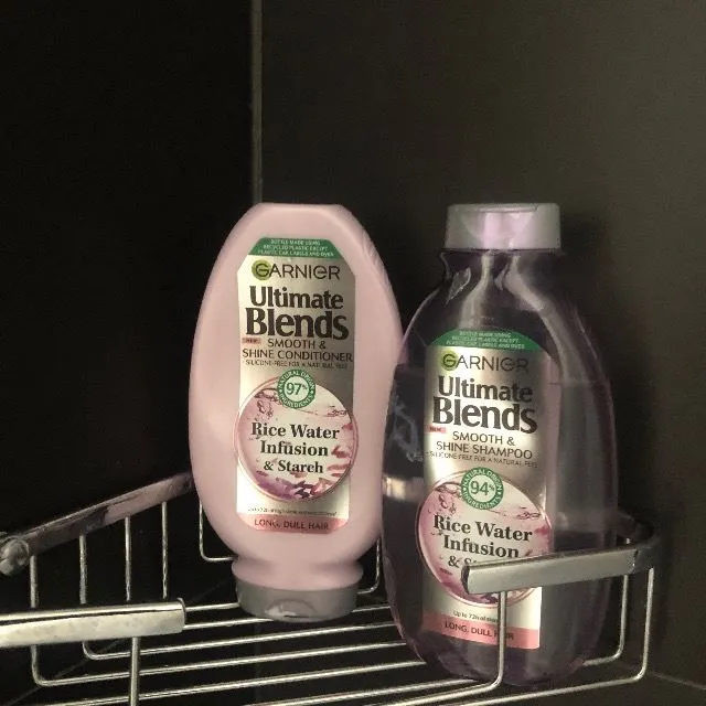 I love washing my hair with Garnier hair care products these