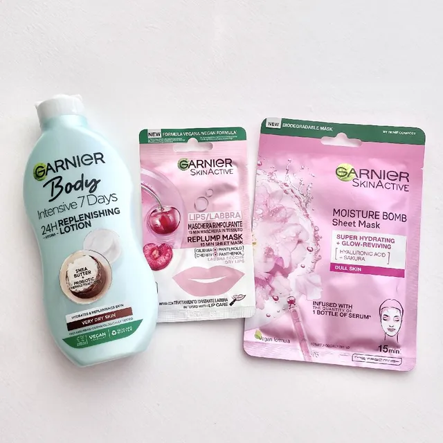 Morning everyone 😊 these are the Garnier products I’m going