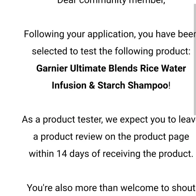 Ibe been chosen to test and review these Garnier ultimate