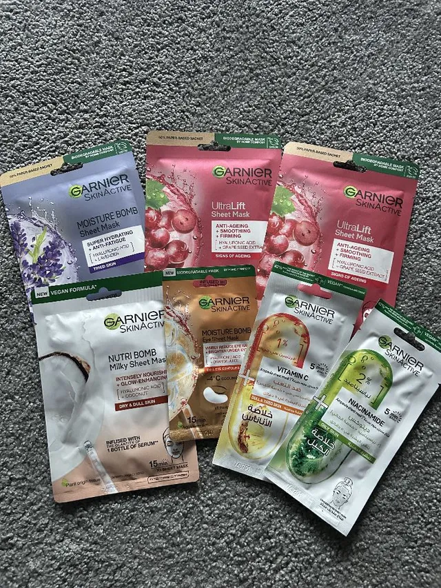 Little stock up of some of my favourite masks and two new