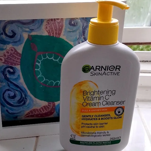 Garnier Brightening Vitamin C Cream Cleanser --- This