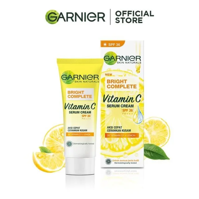 Garniers Vitamin C range is so good.