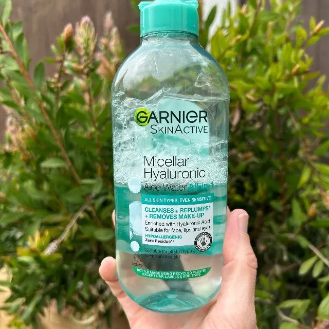 Loving this micellar water. It effectively removes makeup