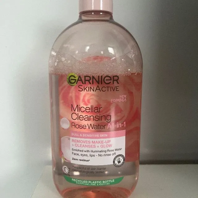 The best micellar water! perfect subtle rose scent and