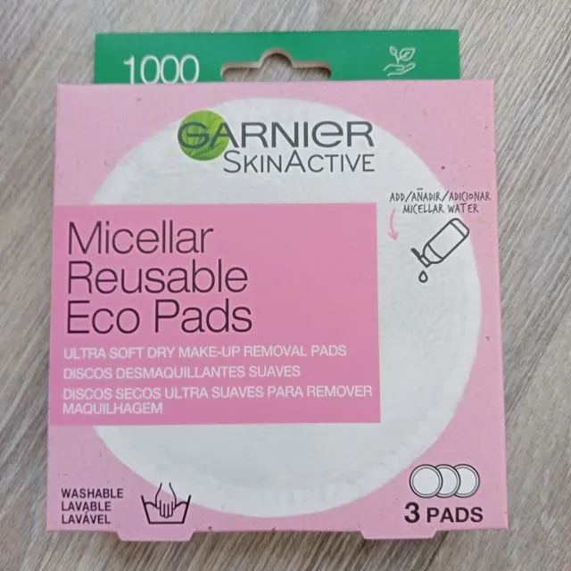 Garnier Skin Active Micellar Reusable Eco Pads Perfect for