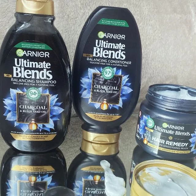 Garnier ultimate blends hair remedy it’s my number one. It’s