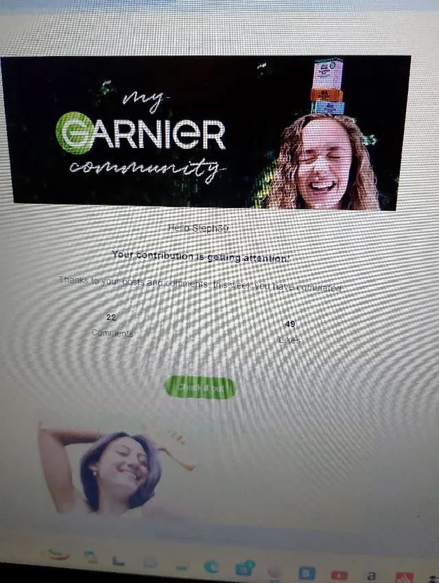 Thank you for the encouragement and update Garnier x